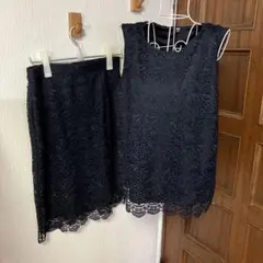 UNIQLO ネイビーレース セットアップ XL