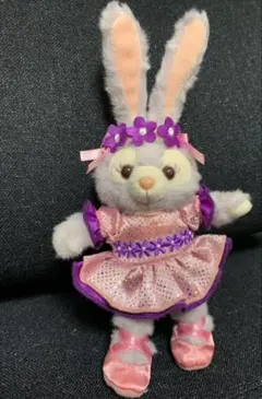 ステラルー 香港 バレンタイン ぬいぐるみバッジ 香港ディズニー 13周年