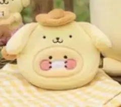 ポムポムプリン カカオフレンズ コラボ ぬいぐるみ キーリング 韓国