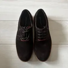 Rockport ダークブラウン スエード シューズ