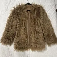 ANAP ブラウンファーコート