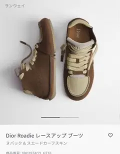 26ss Dior roadie ディオール ローディー サイズ41新品のサムネイル