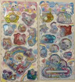 正規品 匿名配送 かおりつきウォーターインシール キラうさツインズ あわわちゃん