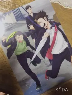 ハイキュー 烏野 ミニクリアファイル 