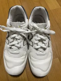 New Balance 576 イングランド製 ホワイト スニーカー