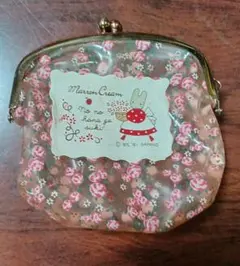 昭和レトロ Sanrio サンリオ ❤︎マロンクリーム❤︎二つ折り財布