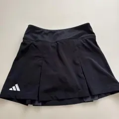 adidas 黒 テニス　スコート　L