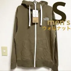 ノースフェイス　リアビューフルジップフーディ　ウォルナット　Sサイズ　メンズ