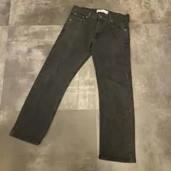 Levi's 569 ブラック w30 ワイド ルーズ ストレートデニム
