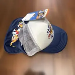 パウパトロール　帽子　キャップ　メッシュ　日除け付き