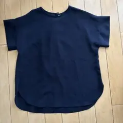 GU ネイビー 半袖ブラウスのサムネイル