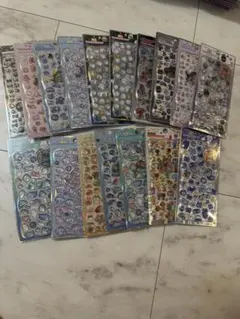 2個 未使用 Q-pot. ダブルジュエルクッキー ピアス ジャム 