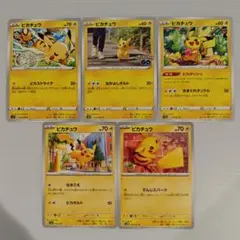 ピカチュウ 5種 セット