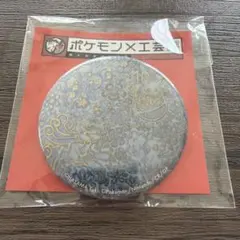 ポケモン工芸展　缶バッジ　葉山有樹　壺の絵柄　ポケモンセンター