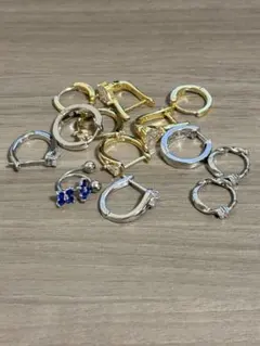 【訳あり】ピアスまとめ売り7ペア14点セット