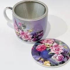 STUDIO marry's classic 蓋付き マグカップ 茶こし付き②