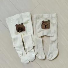 babyGap くまさんタイツ 2-3y 0-12m セット