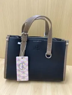 D.KELLY ブラック ハンドバッグ DK-OK-406