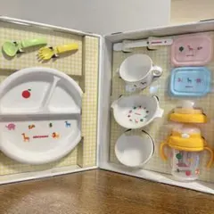 【値下げ中】ミキハウス ベビー用食器セット