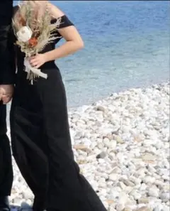 期間限定セール！！ブラックドレス 前撮り 後撮り