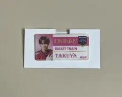 EBiDAN THE LIVE ネームバッジ　超特急　TAKUYA