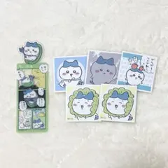 ちいかわ　ハチワレ　シール＋ブックマークコレクション
