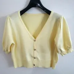 ✩在庫一掃セール.*˚w closet✩.˚極美品✩ハートボタンショートカーデ！のサムネイル