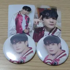 ラポスタ LAPOSTA JO1 豆原一成トレカ＆缶バッジ