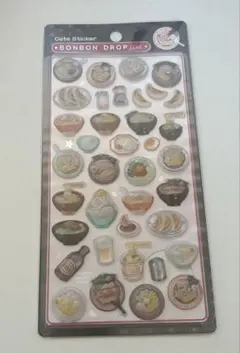 和柄　ボンボンドロップシール　ラーメン