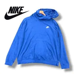 NIKE / ナイキ ハイネック プルオーバー フーディー 刺繍ロゴ