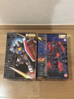 MG RX-78-2 & MSZ-006 ゼータガンダムセット - メルカリ