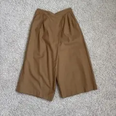ガウチョパンツ ブラウン