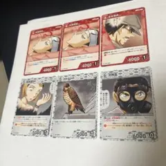 進撃の巨人 キャラクターカード 6枚セット