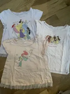 ディズニープリンセス UT Tシャツ 3枚セット