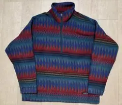 名作 90s patagonia パタゴニア 総柄 シンチラ スナップTミネハハ 名作 90s patagonia パタゴニア 総柄 シンチラ スナップT