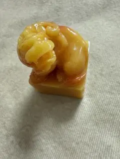 쇼우산 돌로 조각한 픽시우 행운의 인장