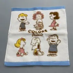 スヌーピー ミニタオル ハンカチ COLORS of Peanuts
