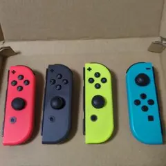 ジャンク　Nintendo Switch　ジョイコン 4個セット