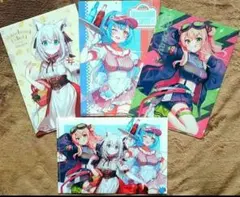 ホロライブ　ファミマ限定　クリアファイル