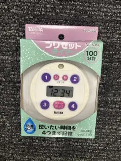 TANITA プリセットタイマー No.5366のサムネイル