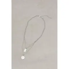 AZUL by moussy コインスリーストランドネックレス