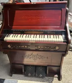 YAMAHA ORGAN 足踏み式オルガン 49鍵盤 F調 空気袋正常 音色も良のサムネイル