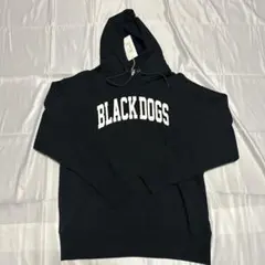 新品・未使用Rottweiler.BLACKDOGSパーカーサイズM黒 ROTTWEILER - BD XXL PARKA (BLACK) / プリント スウェットパーカー