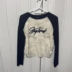 GORGE StayTured ロゴ刺繍入りラグラン長袖 カットソー Fのサムネイル