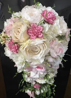 ウエディングブーケ　造花