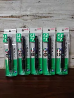 JETSTREAM　４色ボールペン＆シャープ　５本セット