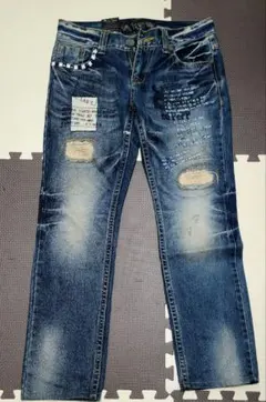 レッドペッパーダメージデニムパンツ　RED PEPPER