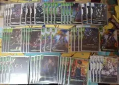 ガンダムカードゲーム　緑白　ウィングガンダムゼロ　一部パラレルあり