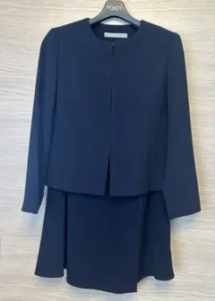 theory luxeネイビー ジャケット スカート セット