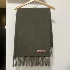 Acne Studios オリーブグリーン マフラー 200x70cm